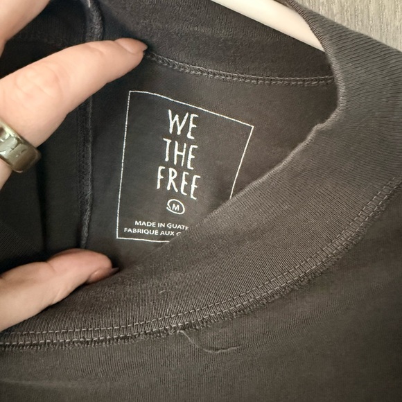 We The Free Charcoal Long Sleeve Tee - Picture 2 of 3